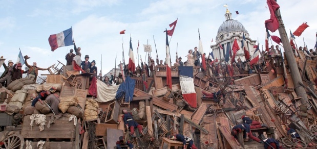 Eschatology at the barricade; Photo by Laurie Sparham/Telegraph.co.uk