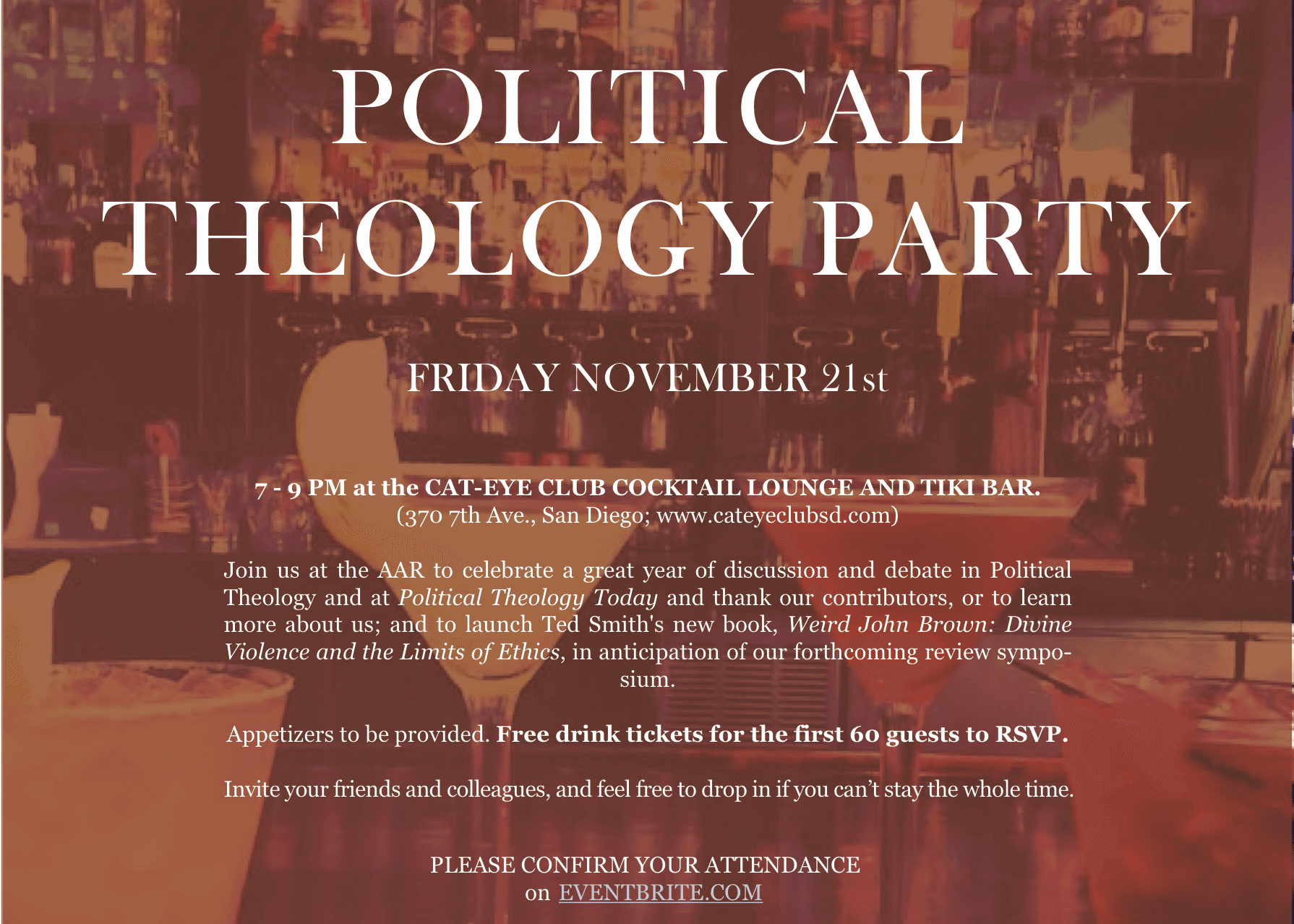 Political Theology Party at the AAR | Political Theology Network